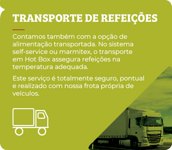 Transporte de refeições